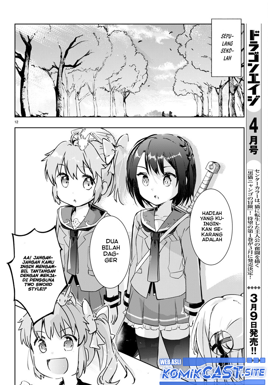 Kenshi wo Mezashite Nyuugaku shita no ni Mahou Tekisei 9999 nan desu kedo!? Chapter 60 Bahasa Indonesia